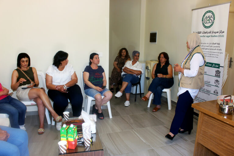 An awareness session entitled “The Mental Health in Times of War”
