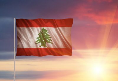 Flag of the Lebanon