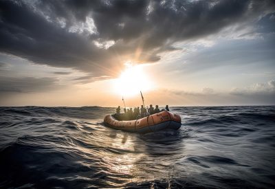 refugees-boat-crossing-sea